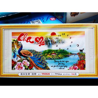 Tranh đính đá cha mẹ yn5026