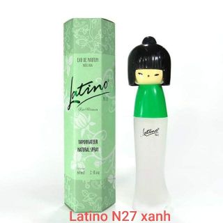 Nước hoa nữ latino n27- xanh 60ml