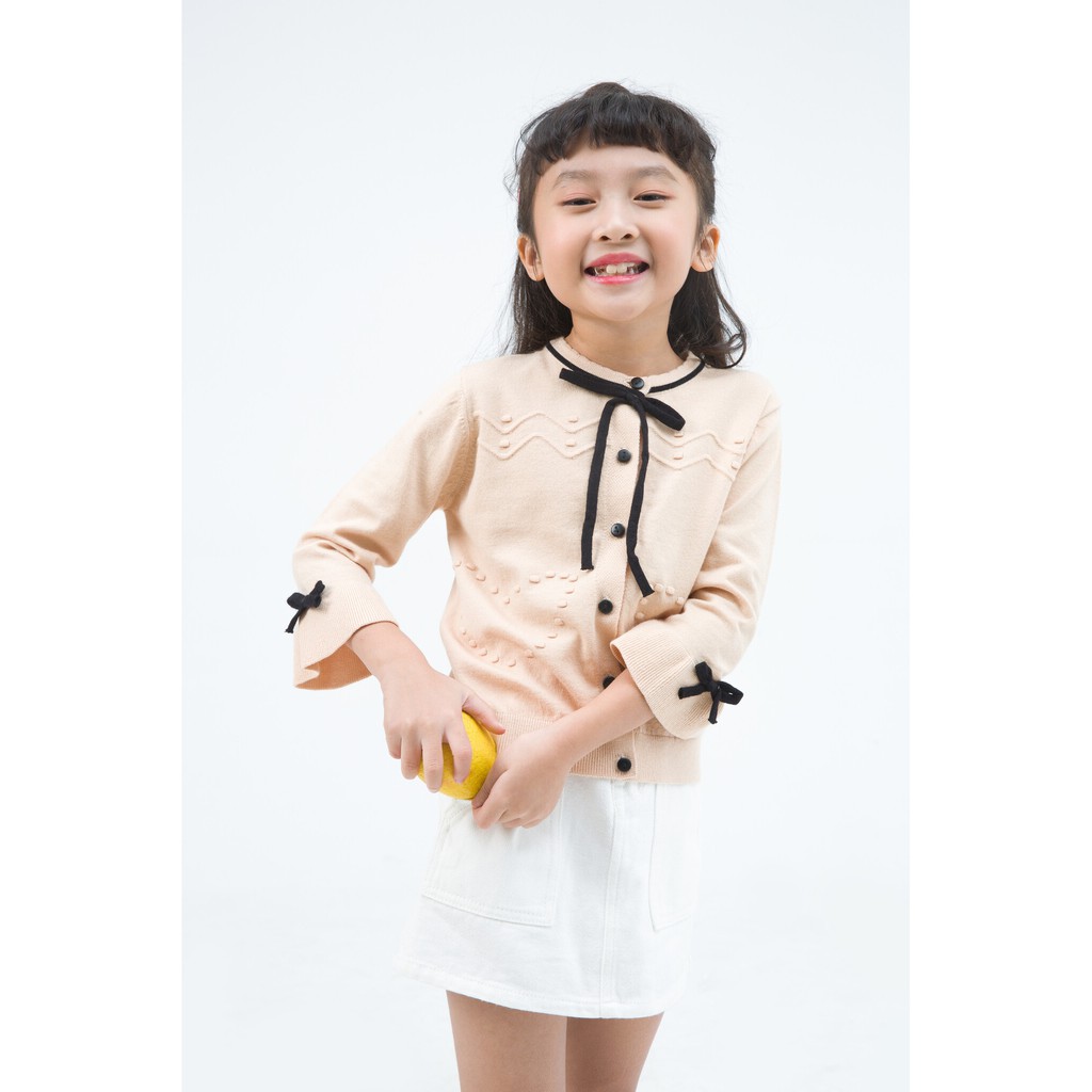 Chân váy bò cạp chun bé gái IVY moda MS 32G0289