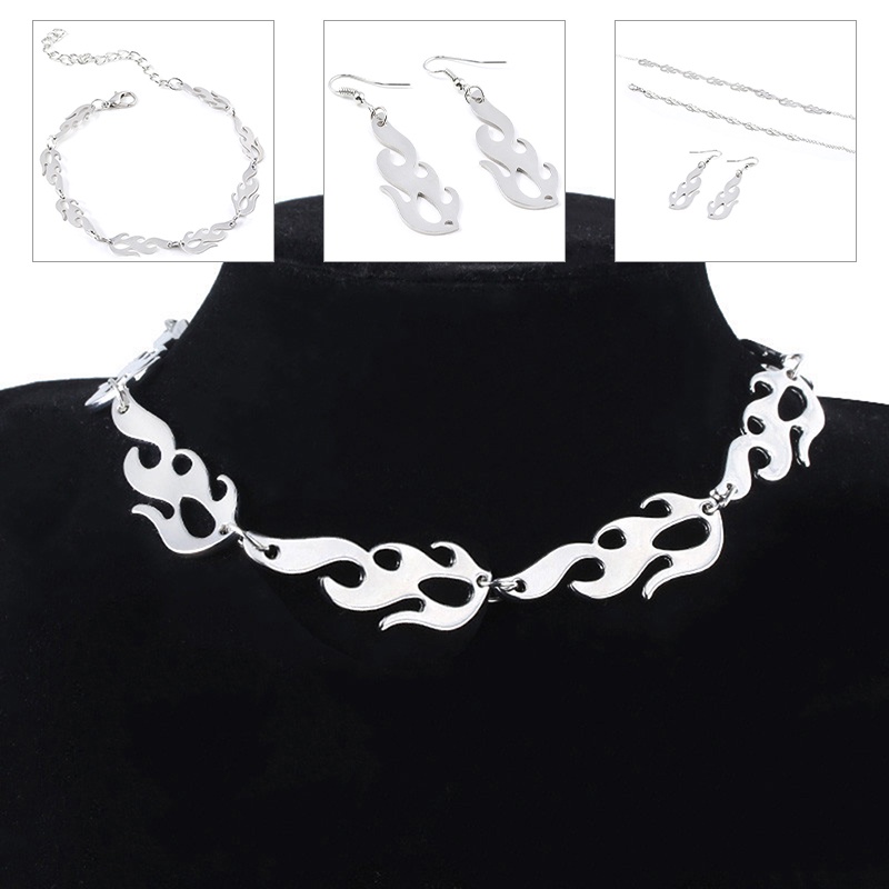 Vòng cổ Hình Ngọn Lửa Thời Trang Cho Nữ