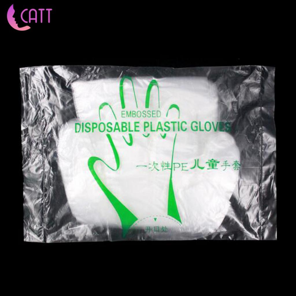 Găng Tay Nhựa PE Dùng Làm Vườn / Lễ Hội Cho Trẻ Em Dùng 1 Lần