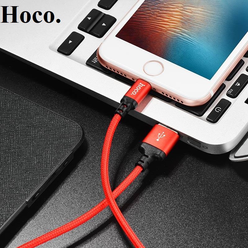 Cáp sạc IPdài 1m/2m Hoco X14 siêu bền hàng