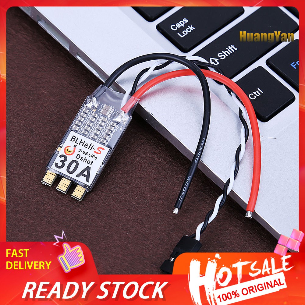 Bộ Điều Tốc Esc Blheli-S 30a Esc 2-6s Dshot42 Oneshot125