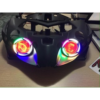 ĐÈN LED MẮT CÚ RAINBOW 7 MÀU FOR EXCITER 150 2017