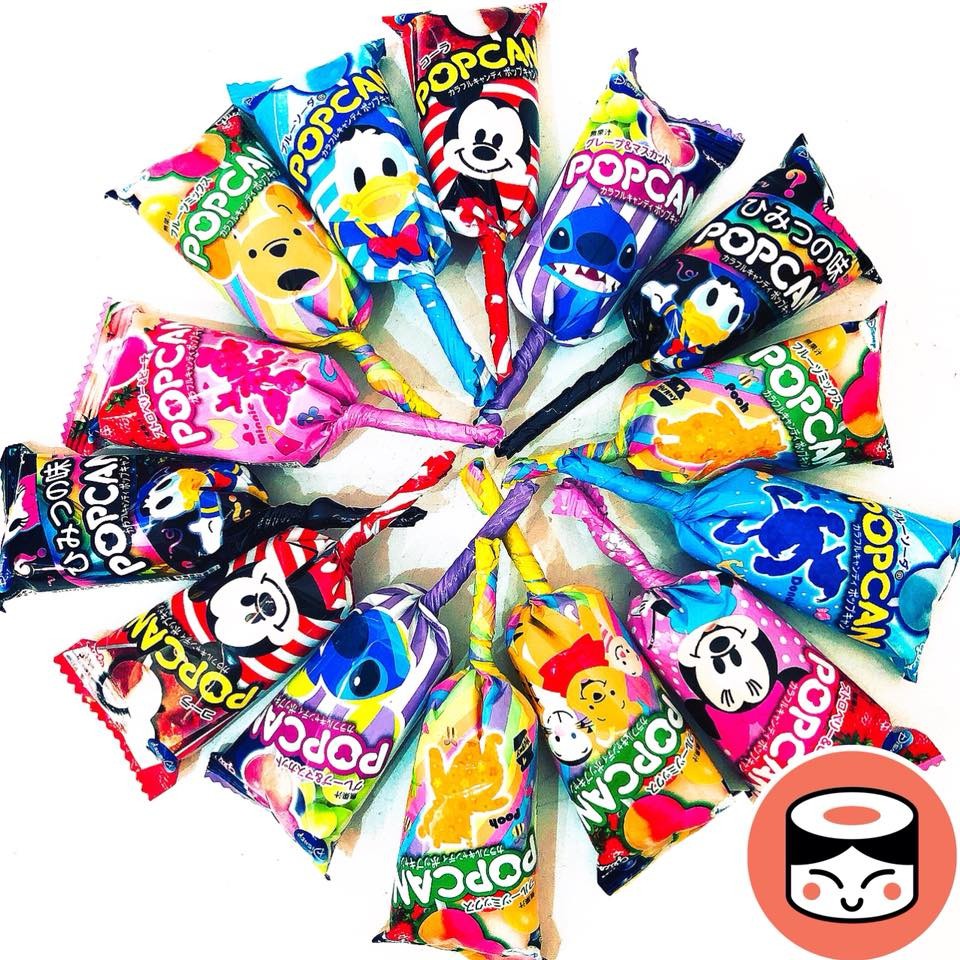 Kẹo mút Glico Popcan Mickey