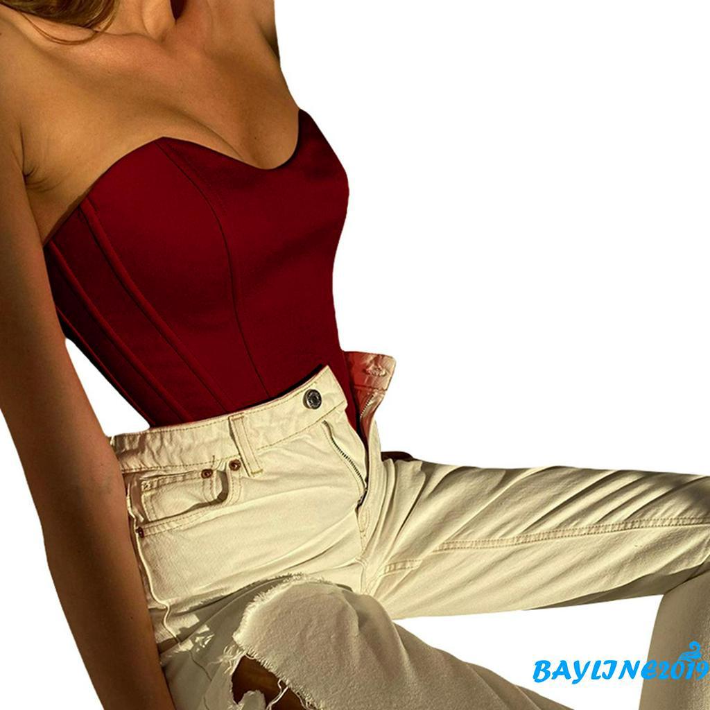 Áo Lửng Trễ Vai Màu Trơn Gợi Cảm Cho Nữ