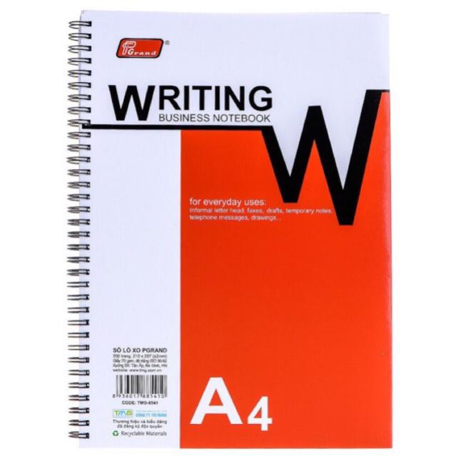 Sổ lò xo A4 Pgrand dày