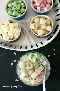 Set làm chè khúc bạch