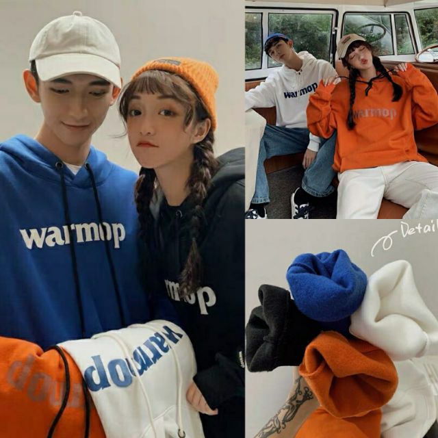 (ảnh thật) XẢ LOẠI RẺ ÁO NỈ BÔNG WARMOP ULZZANG