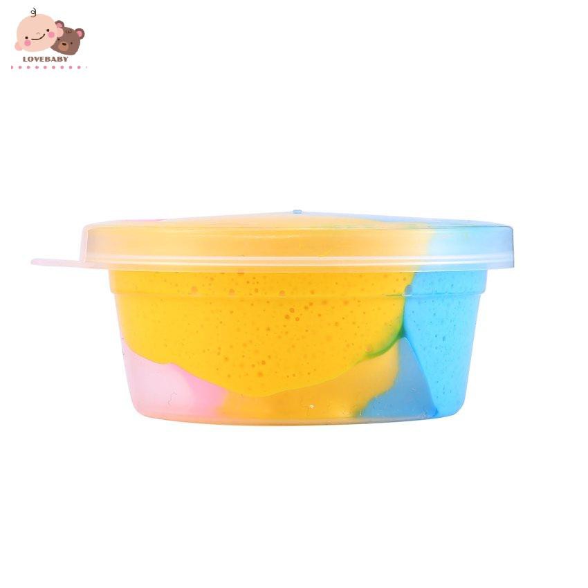 Slime Dẻo Ma Thuật Trộn Hạt Nhiều Màu Sắc Vui Nhộn Cho Bé