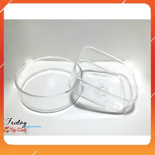 Chén thủy tinh cho tép cảnh ăn
