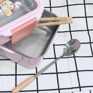 Bộ thìa đũa gỗ hamster
