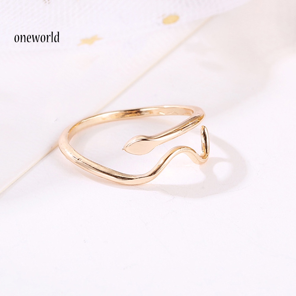 Nhẫn Gợn Sóng Nước Điều Chỉnh Được Thời Trang Cho Nữ