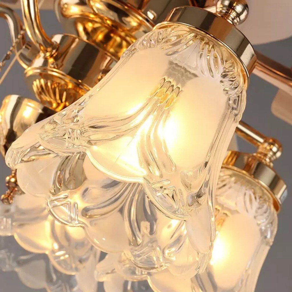 Quạt Trần 5 Cánh Gỗ TGOL Động Cơ 100% Lõi Đồng, Có Điều Khiển Từ Xa 6 Số Phù Hợp Mọi Không Gian