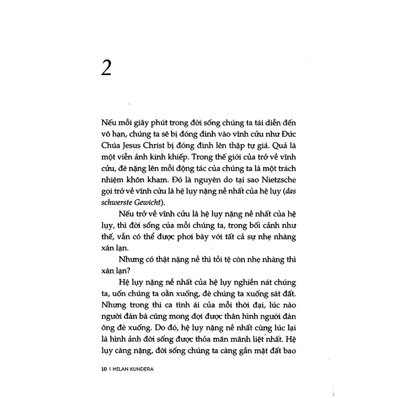 Sách - Đời Nhẹ Khôn Kham - Milan Kundera