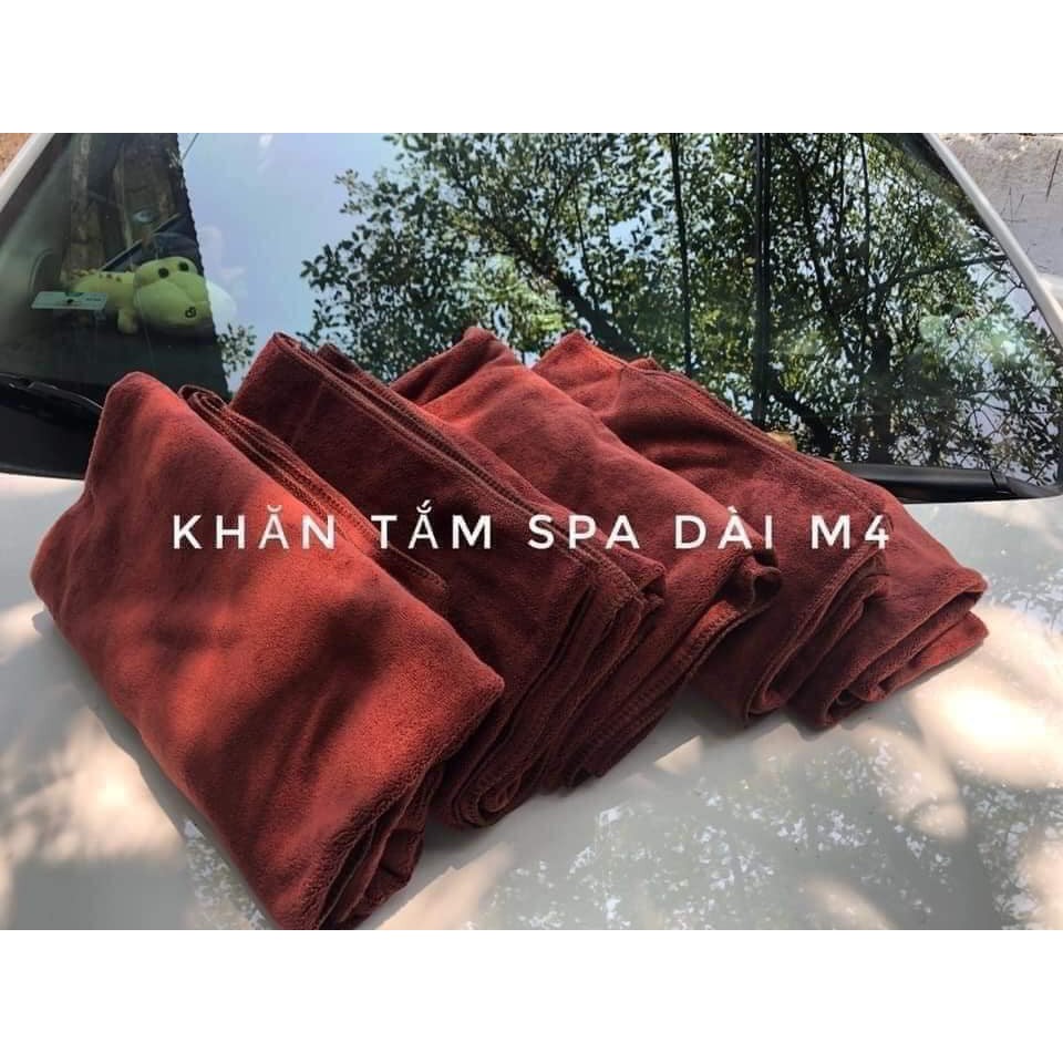 Khăn tắm nâu Spa 70*1m4 siêu thấm