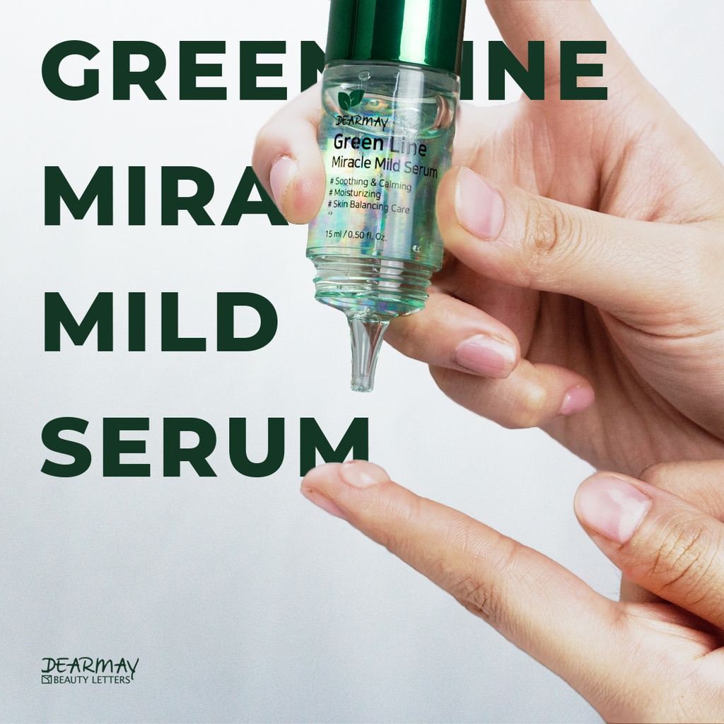 Tinh Chất Dưỡng Dearmay Green Line Miracle Mild Serum 15ml