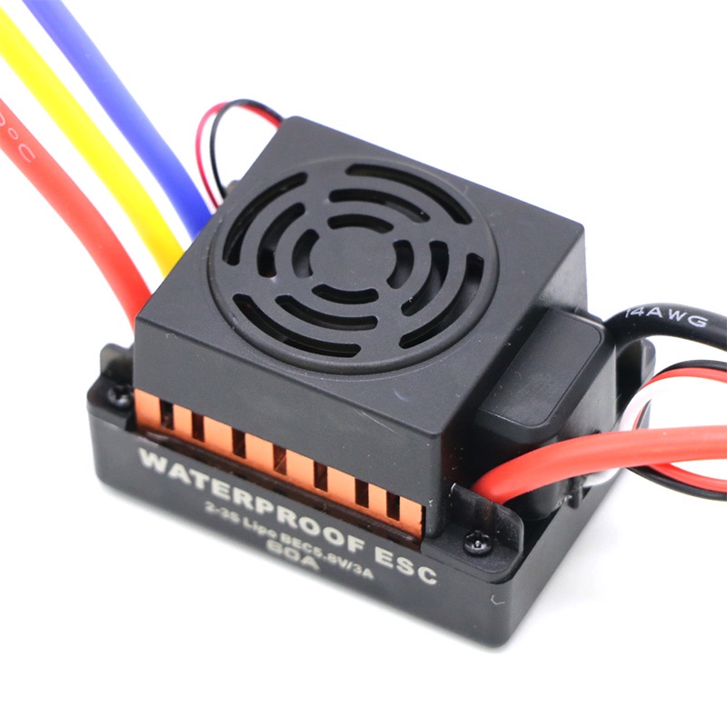 Bộ Điều Tốc Không Chổi Than Không Cảm Biến 60A 80A 120A S-80A S-120A Kèm ESC 5.5V / 3A BEC Cho Xe Hơi Điều Khiển Từ Xa 1 / 8 1 / 1