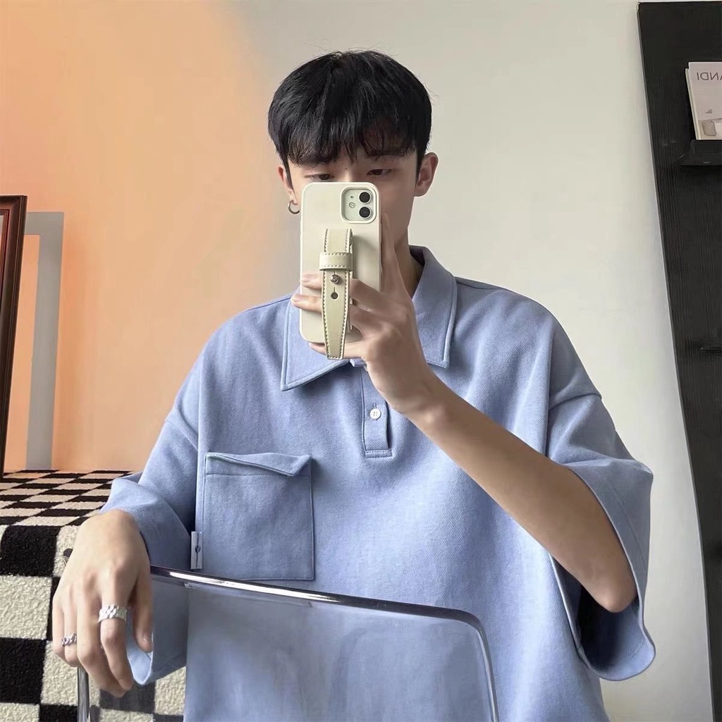 Áo thun polo ngắn tay thoáng khí thời trang dành cho nam