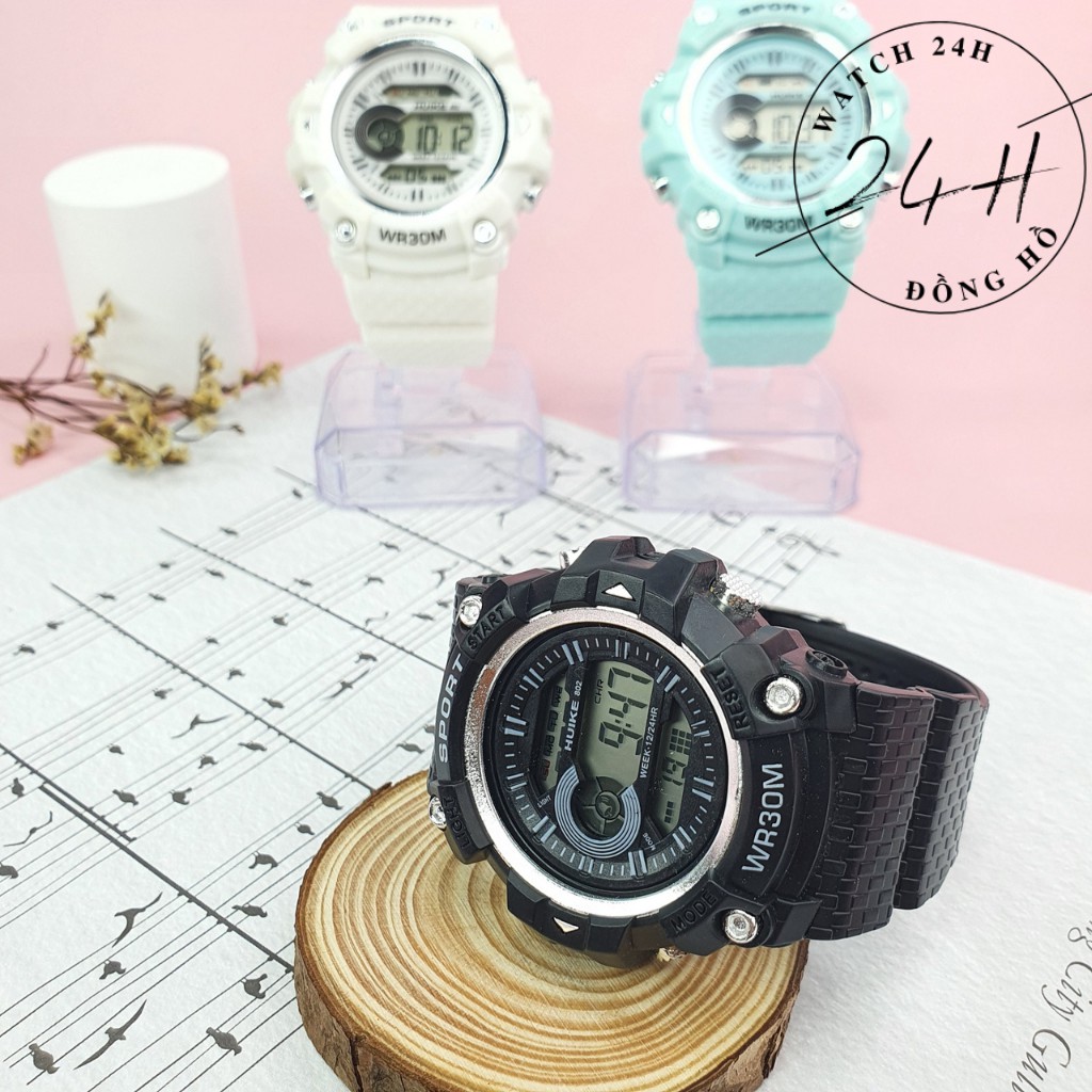 Đồng hồ thể thao nam nữ SP WR30M ,phong cách trẻ trung ,cool ngầu với dây đeo mềm ôm tay | BigBuy360 - bigbuy360.vn