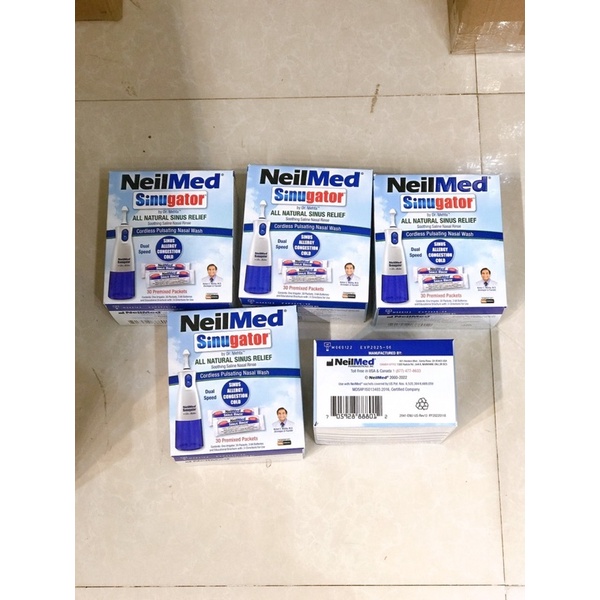 Máy rửa mũi cho bé Neilmed của Mỹ