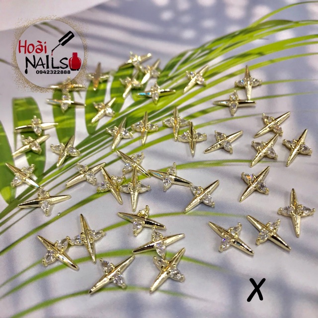 Đá hình cao cấp( giá 1 vien) - Phụ kiện Nail