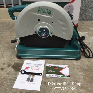 Máy cắt bàn 🌺 FREESHIP 🌺 Máy cắt bàn chính hãng ROMANO Ý đĩa cắt 355mm 2500W