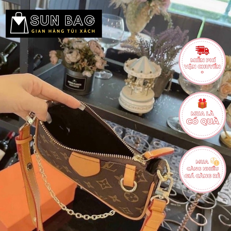 Túi xách nữ đeo chéo, túi đi chơi, đi học, da cao cấp size 20cm SB028