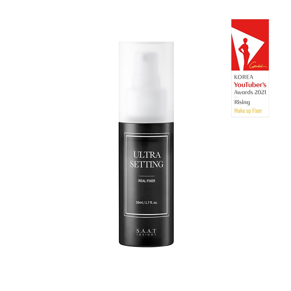 Chai Xịt SAATINSIGHT Cố Định Lớp Trang Điểm Thể Tích Thực 50ml