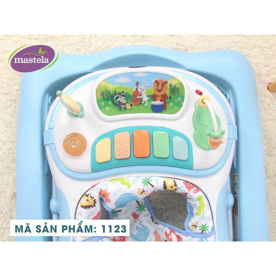 Xe tập đi  𝑭𝒓𝒆𝒆𝒔𝒉𝒊𝒑  Xe tập đi 2 giai đoạn có đồ chơi Mastela 1123 màu xanh