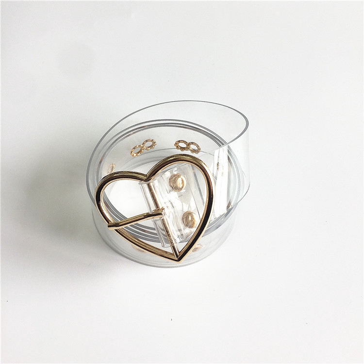 Thắt Lưng Nữ Trong Suốt Thiết Kế Đơn Giản