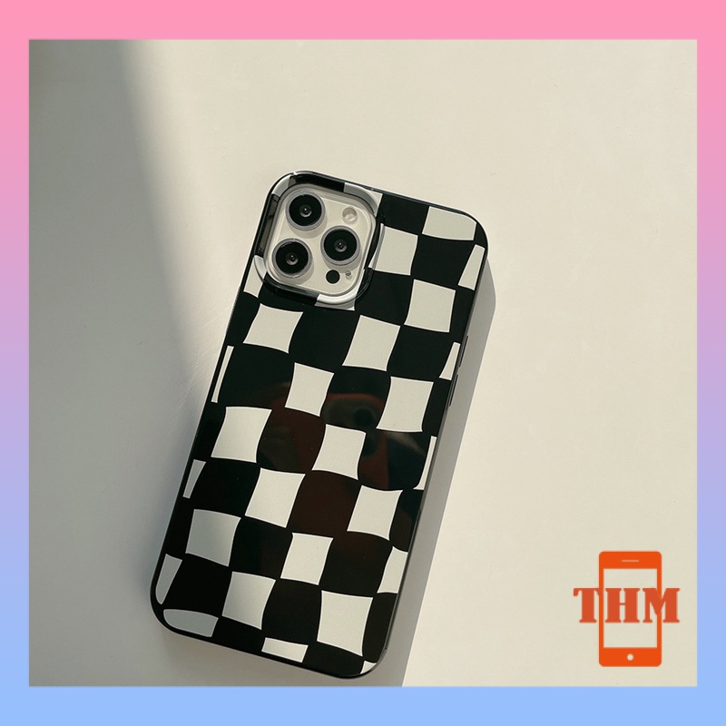 Ốp iphone 11 pro max Vỏ thạch cao cấp thời trang 13 pro Max 12 pro Max 11 pro Max 7 plus XR XS Max 11 XS-果冻格子