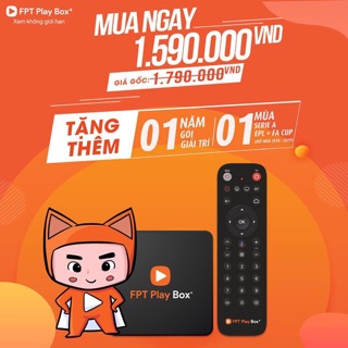 FPT play box 4K 2019  ( tặng chuột fpt)