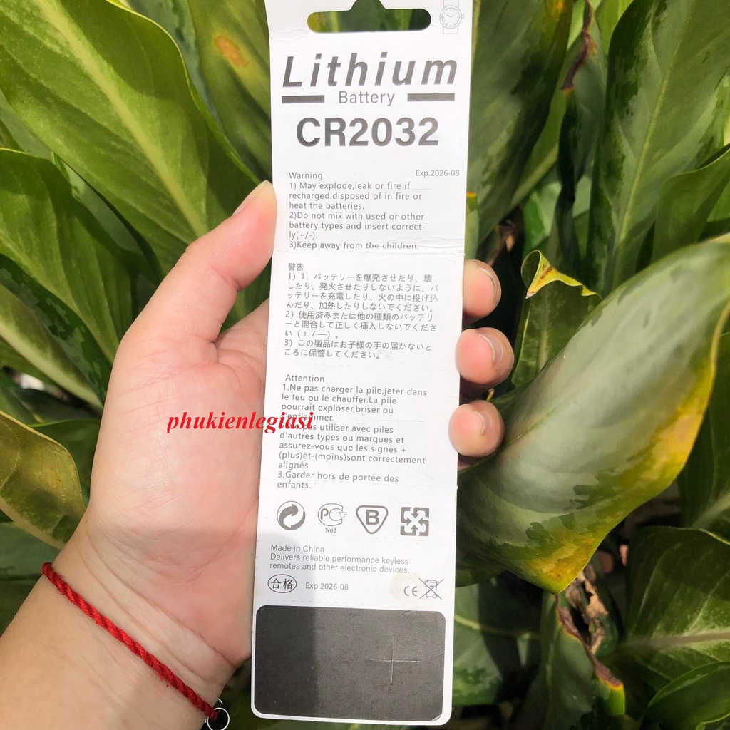 Viên pin CR2032 Lithium Battery 3V hàng OEM