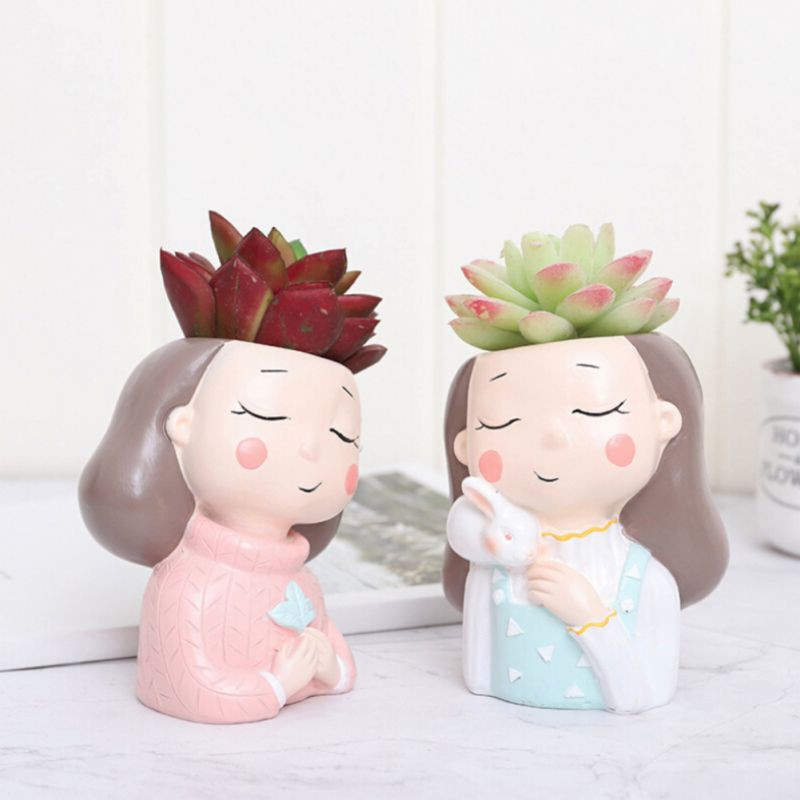 Chậu Cây Xương Rồng Trang Trí Bàn Làm Việc
