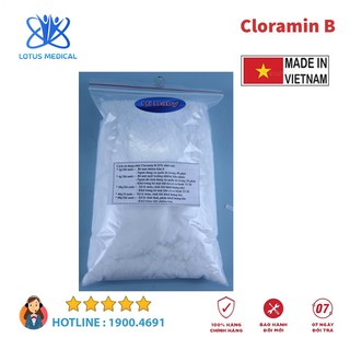 Bột sát trùng, diệt khuẩn CLORAMIN B (1kg) Bột mịn và dễ pha với nước