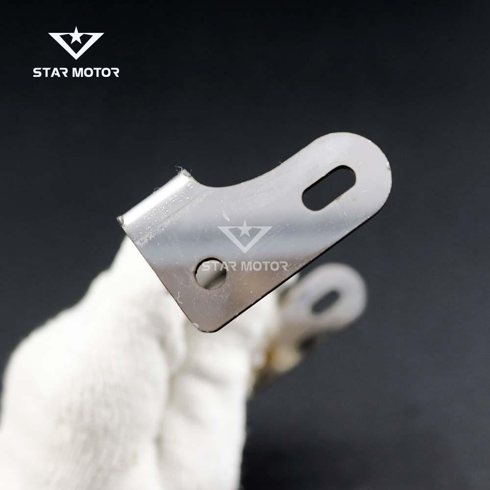 Pat/bat đèn trợ sáng inox 304 gắn dưới mặt nạ Wave