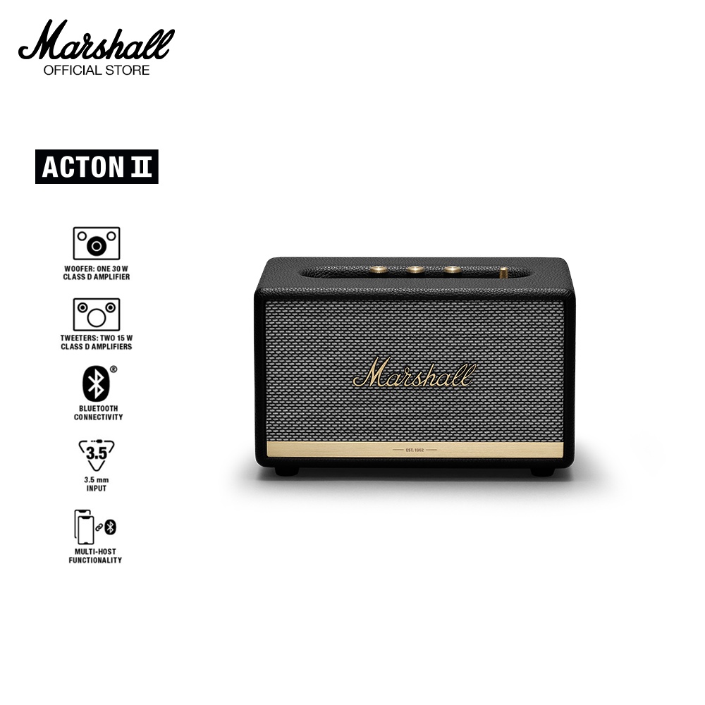 Loa Bluetooth Marshall Acton II - Bảo Hành Chính Hãng 1 Đổi 1 Trong 1 Năm