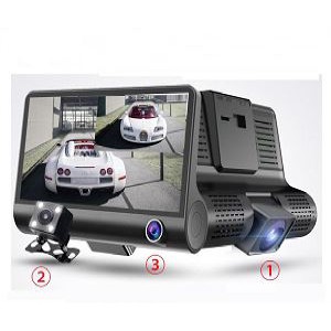 [TẶNG THẺ NHỚ 64GB] Camera hành trình ô tô 3 mắt camera full HD 1080p, cam oto sau chống nước, cam trong xe chống trộm | BigBuy360 - bigbuy360.vn
