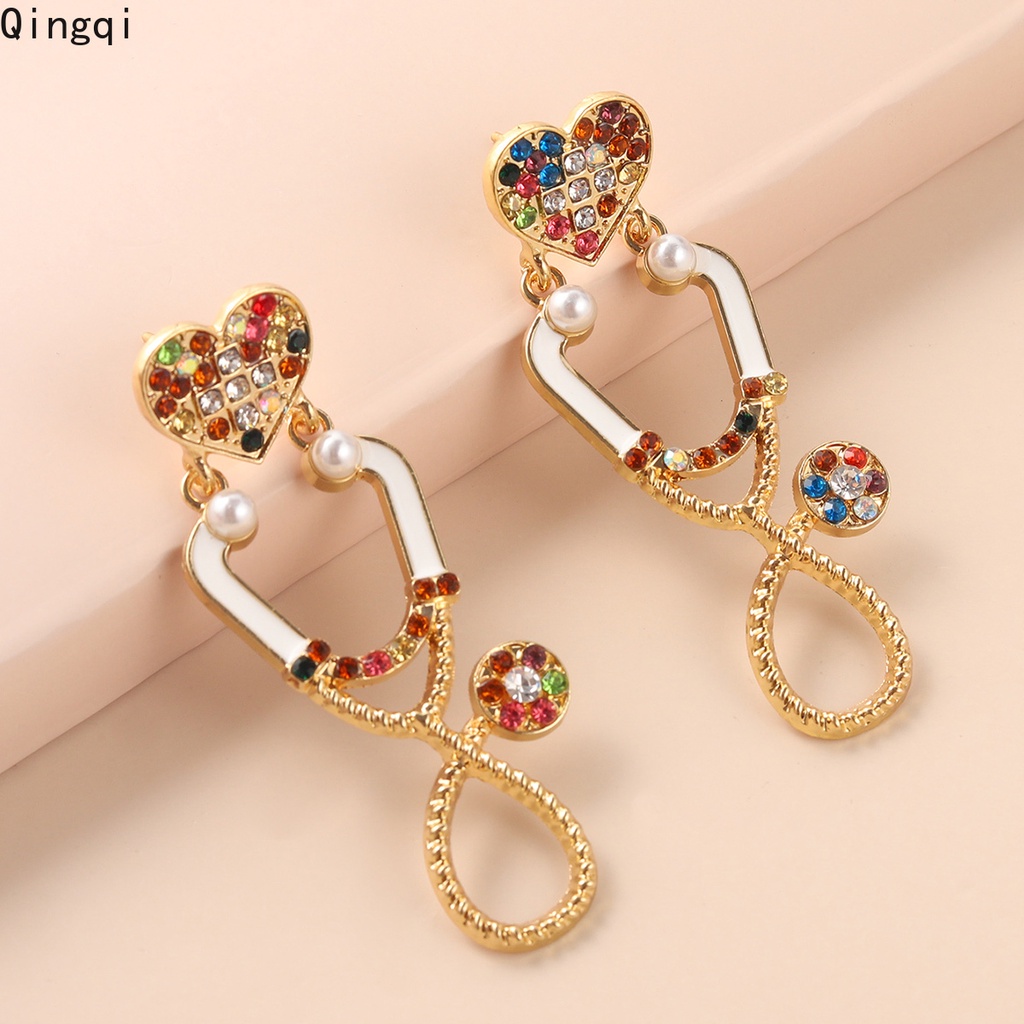 Hoa Tai Miss Zoe Hình Ống Nghe Bác Sĩ Cá Tính Cho Nữ