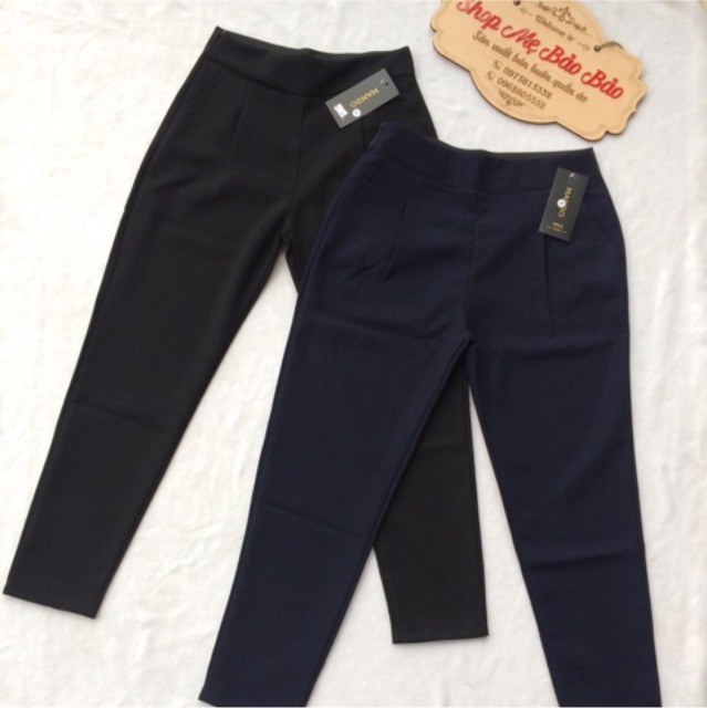 QUẦN BAGGY CẠP CHUN TUYẾT MƯA KHOÁ GIỌT LỆ | BigBuy360 - bigbuy360.vn