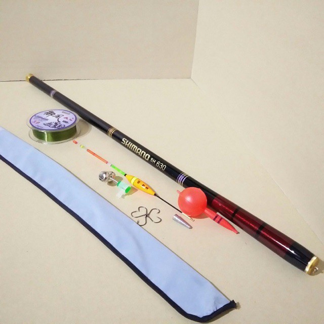 Cần Câu Tay Shimano 6m3 5h Kèm Full Phụ Kiện Như Hình giảm giá sele y hình