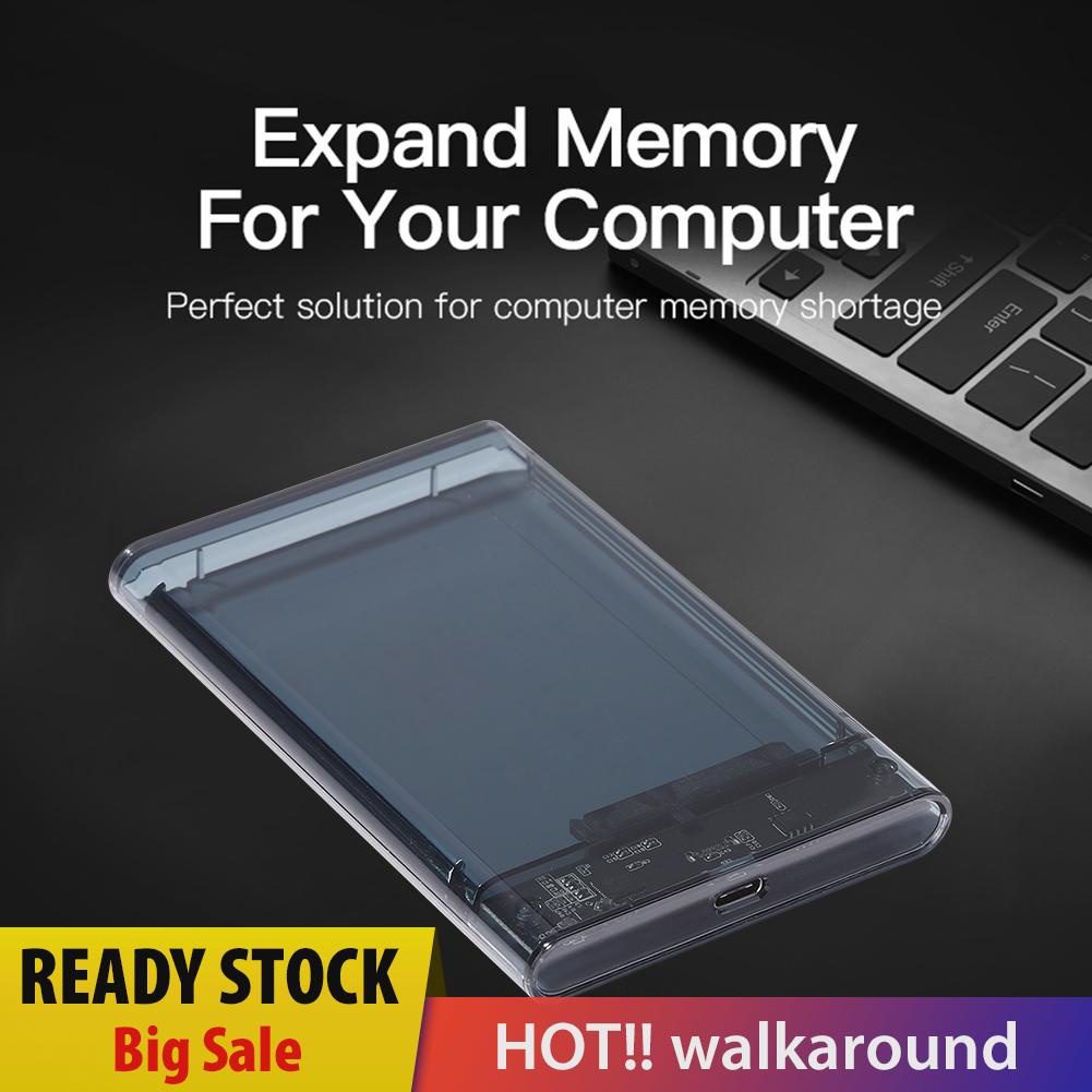 Vỏ Đựng Ổ Cứng Ngoài USB 3.1 Type-C 2.5 inch SATA HDD SSD Ốp