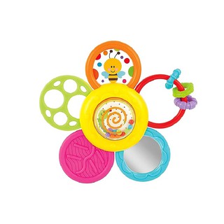 Xúc Xắc Gặm Nướu mềm Hình Bông Hoa Chính Hãng Winfun 0776 an toàn cho bé - BPA Free