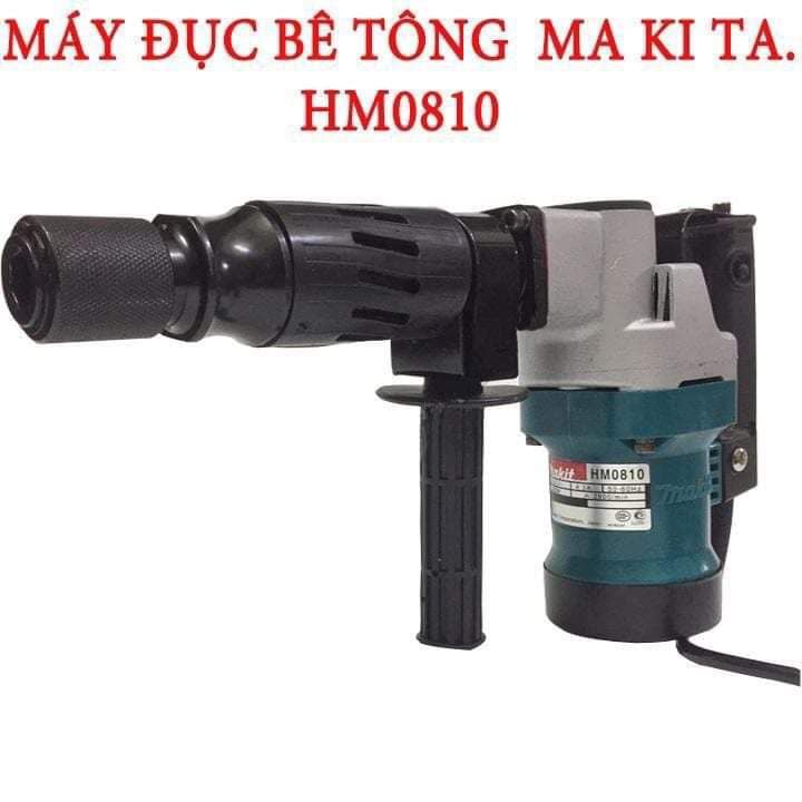 Máy Đuc- Bê -Tông HM0810-Tặng kèm 2 mũi đục-Bảo hành 6 tháng