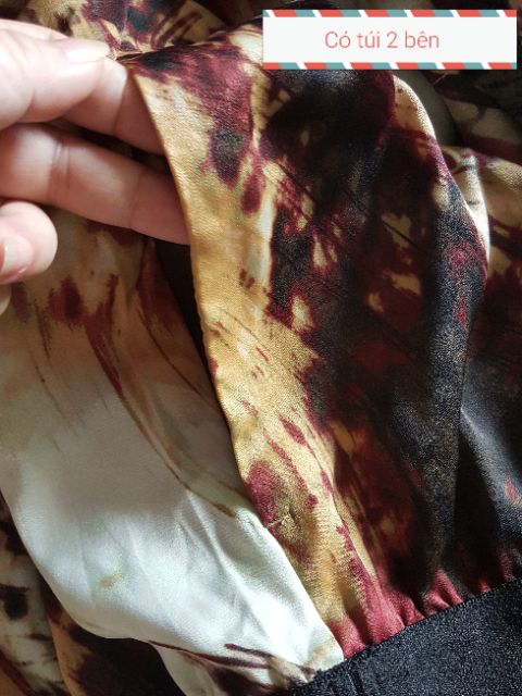 Chân váy lụa vnxk màu hổ phách CÓ BIGSIZE | BigBuy360 - bigbuy360.vn