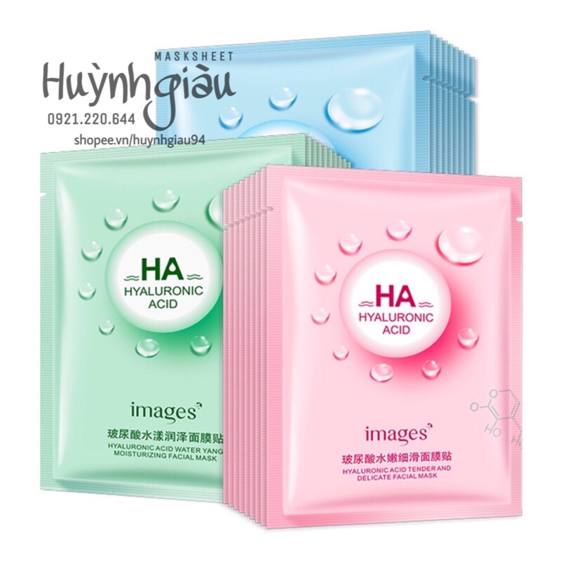 MẶT NẠ CẤP NƯỚC TRẮNG DA HYALURONIC ACID
