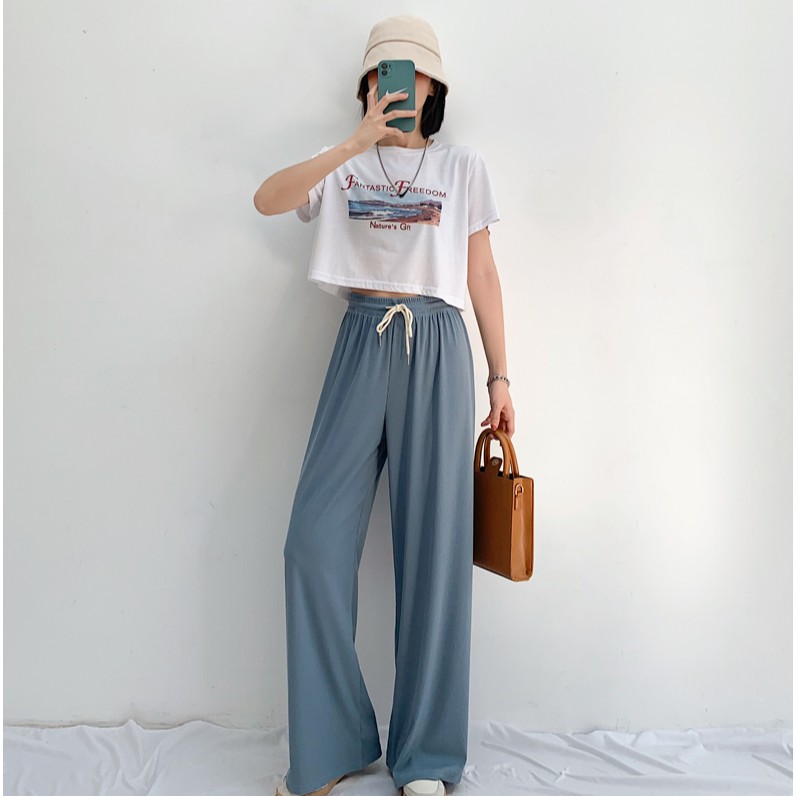 Quần Ống Rộng Lưng Cao 42188 | BigBuy360 - bigbuy360.vn