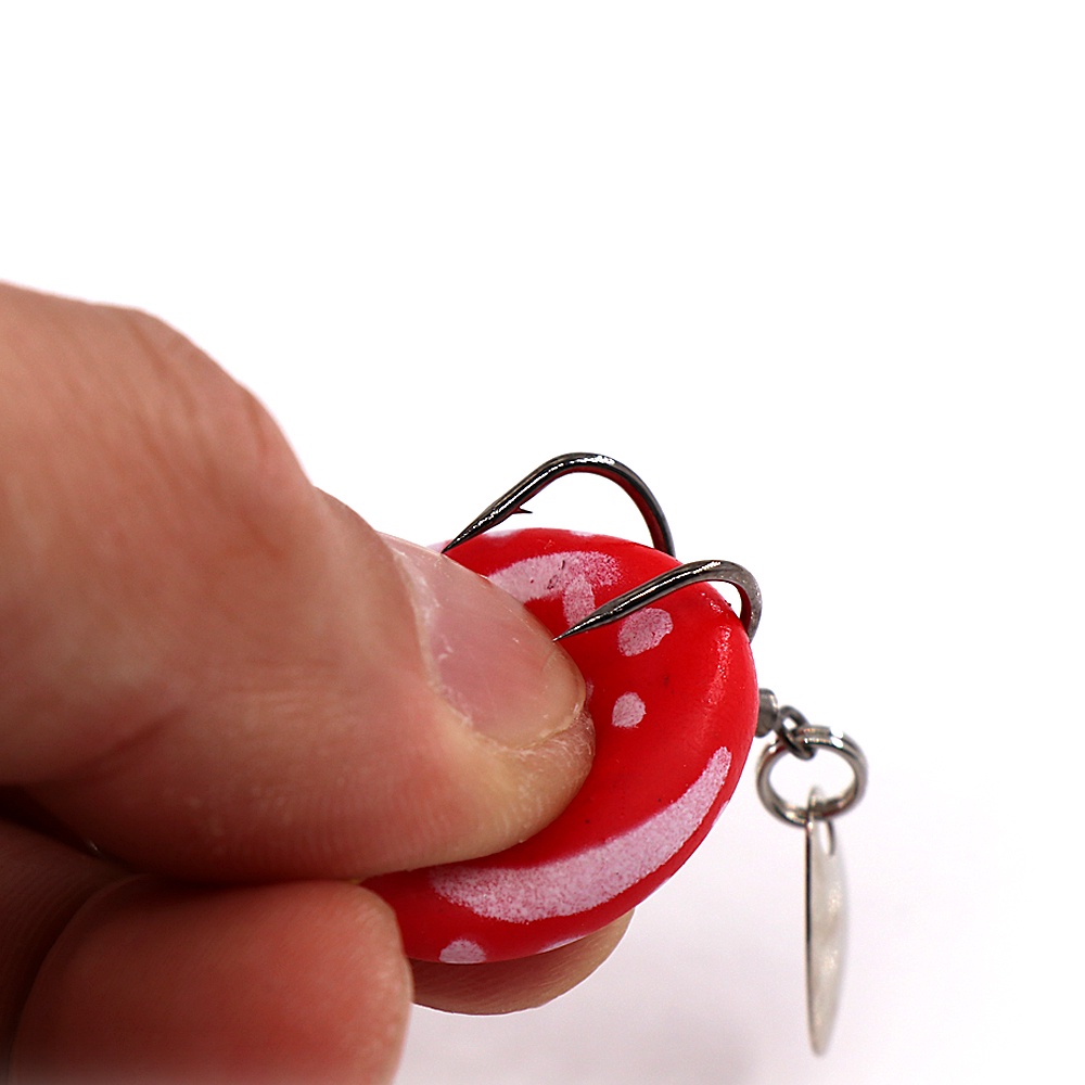 Mồi Câu Cá Hình Ếch Sấm Sét Mềm 3cm/3.2g