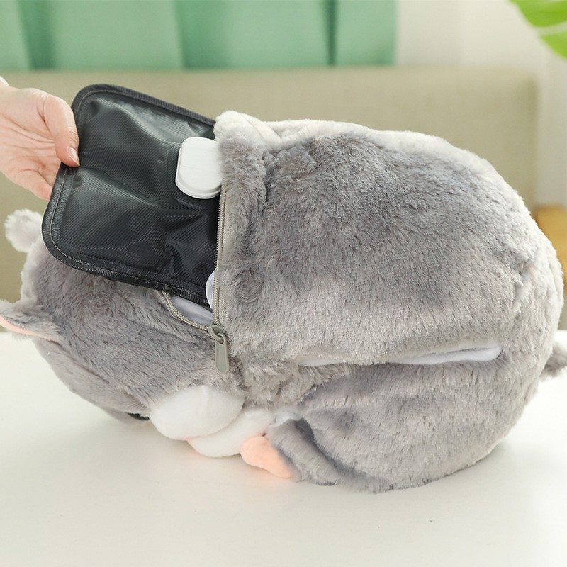 BALO THỜI TRANG THÚ BÔNG KIỂU DÁNG CHUỘT HAMSTER ÔM HẠT DẺ SIÊU DỄ THƯƠNG